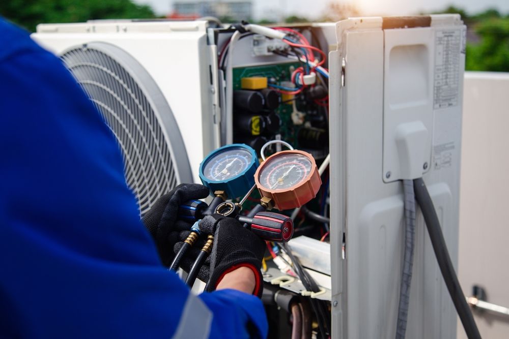 Commercial air conditioning service